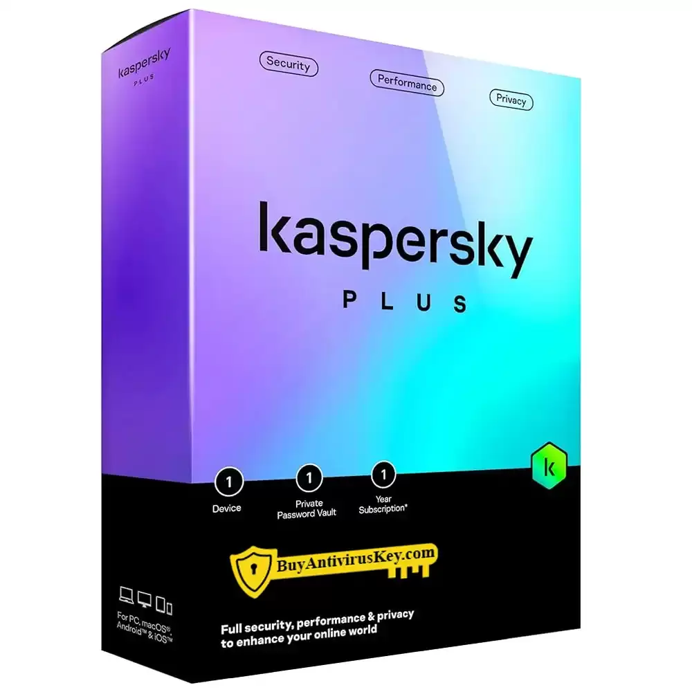 Renew Kaspersky Plus 1 User - 1 Year (Old Kaspersky Internet)